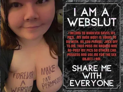 I am a webslut