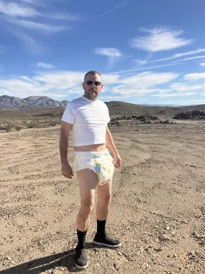 Diapers  in the desert