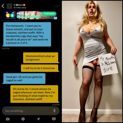 Pathetic Sissy Josie Does Whatever Random Men Say