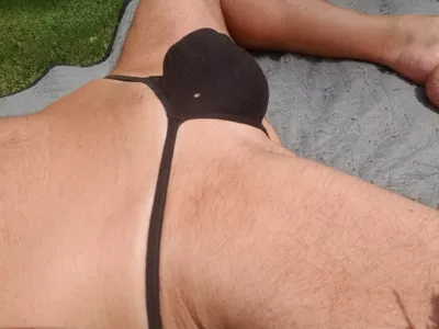 Getting my tanline