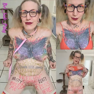 Tattooed, goth, anal, pig, emo Bri_Sub_Poly