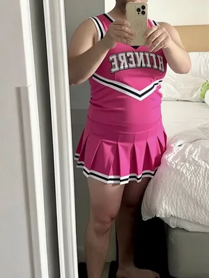 Virgin cheerleader