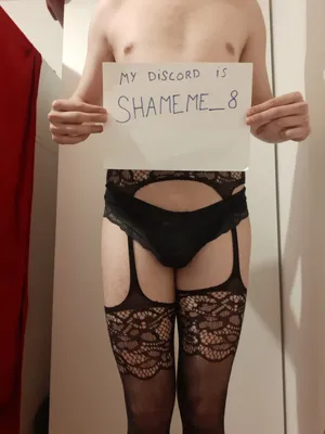 My discord is shameme_8 please humiliate me