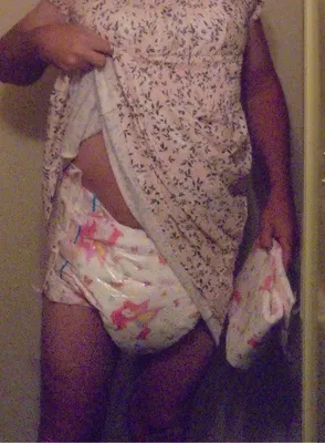 Sissy Diaper lover needs to regret this