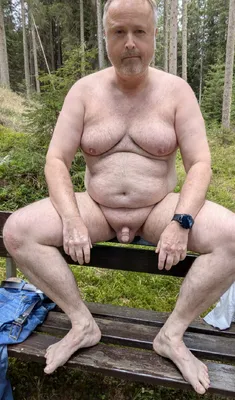 Resting on a hike