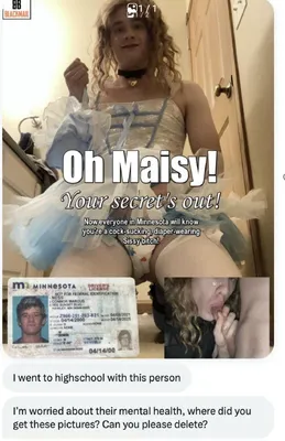 Outed to high school friend 😖