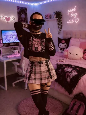Posing in outfit