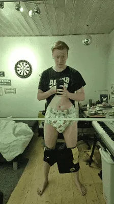 Diaper fag exposed