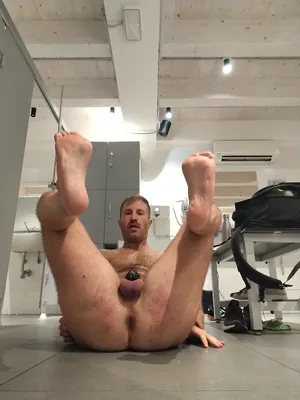 Caged at gym