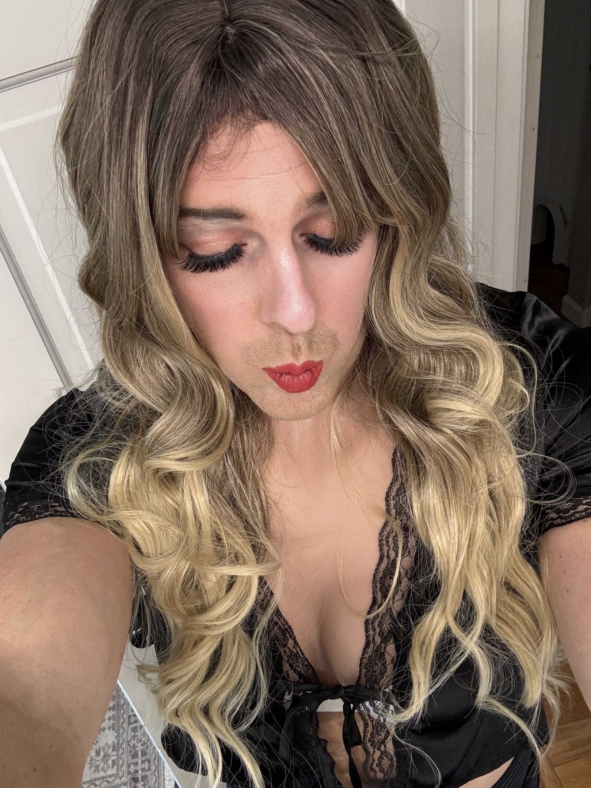 Blonde sissy chloe