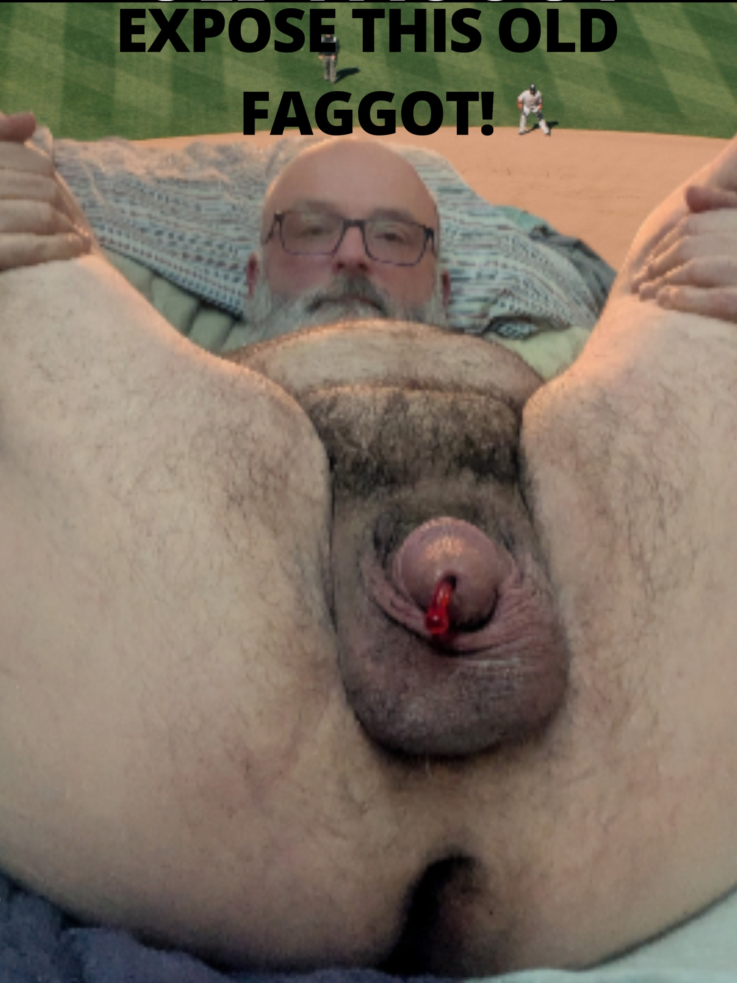 Fat, furry faggot