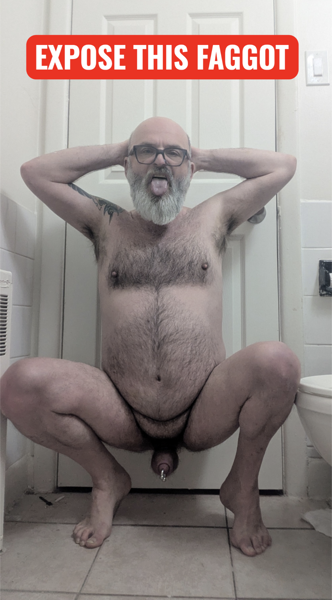 Old Faggot Exposed