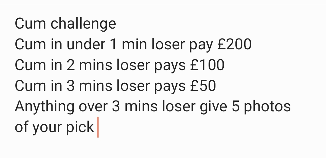 Cum challenge risk