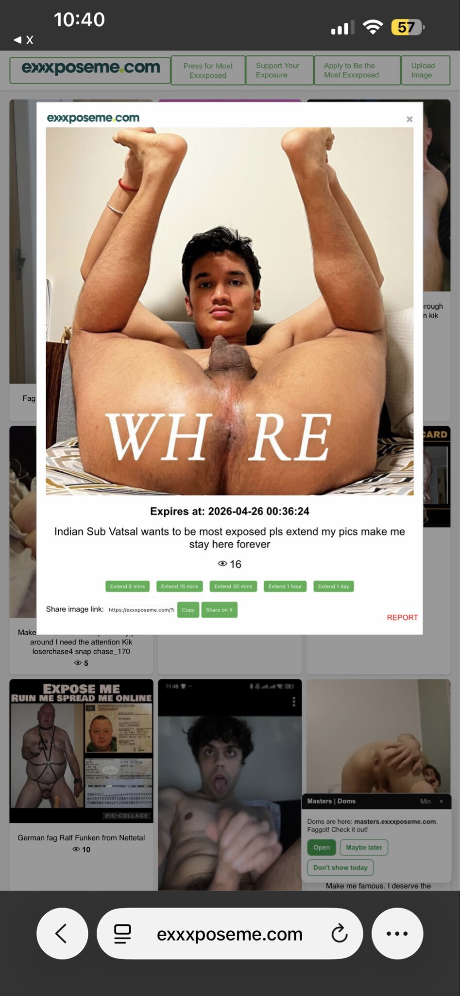 Indian Faggot Vatsal