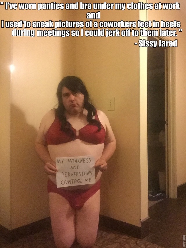 Sissy faggot confession