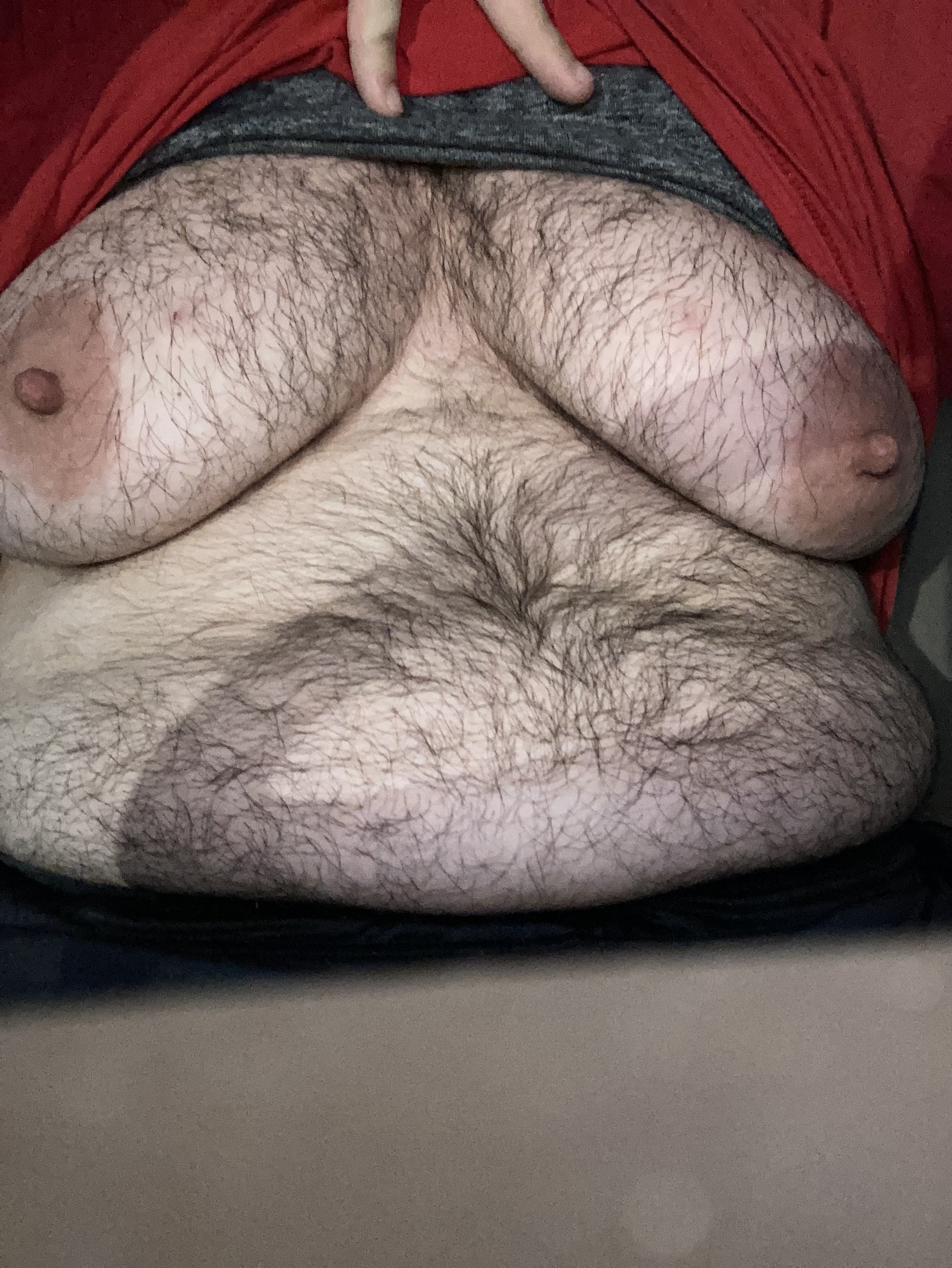 Tits out at the gas station