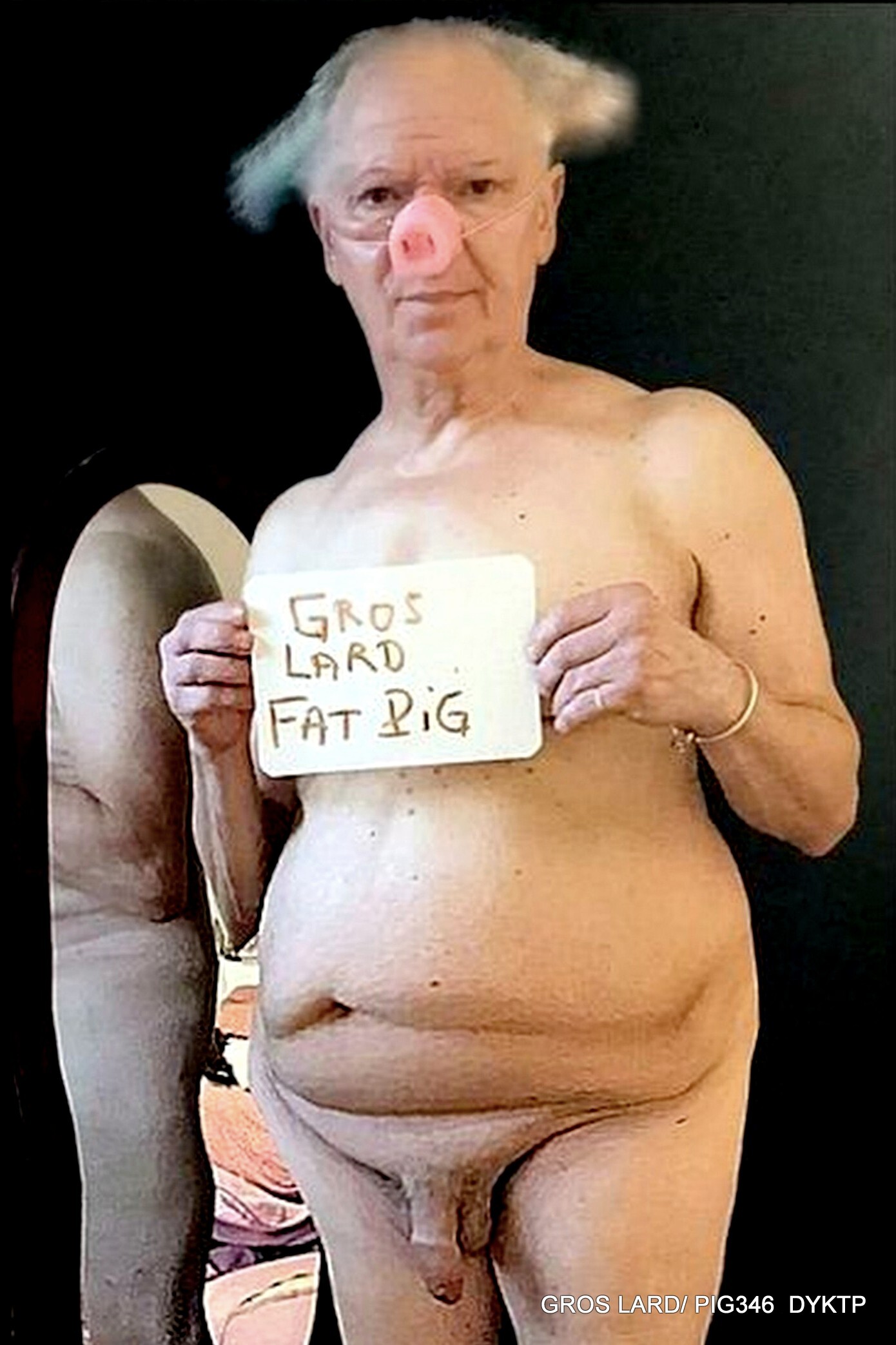 PIG#346  DYKTP // GAY FAT PIG / LOOSER