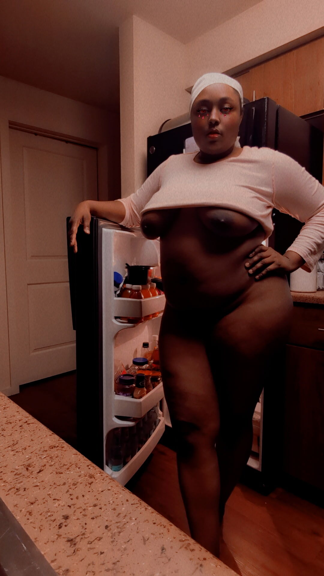 Aww poor thing let mommy make you dinner